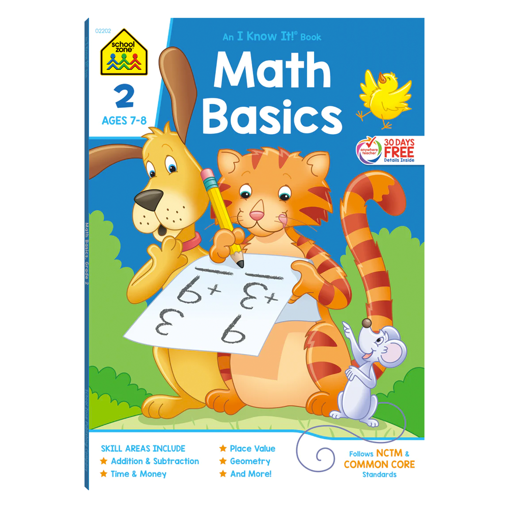 Libro de Matemáticas Básico 2 Juguetería Zig Zag Juguetes y útiles