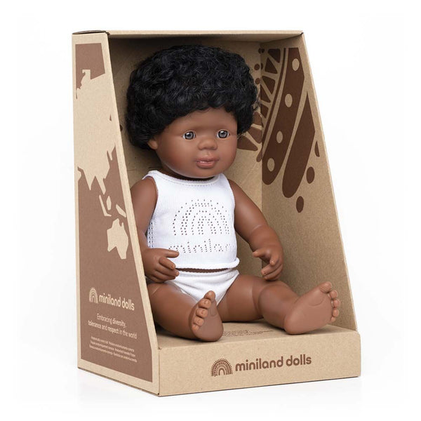 Muñeco Bebé Afroamericamo