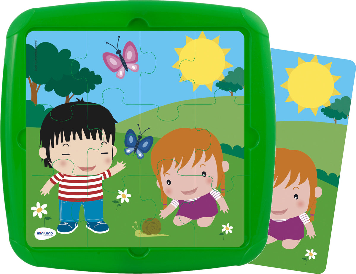 Puzzle Primavera Juguetería Zig Zag Juguetes y útiles para niños y