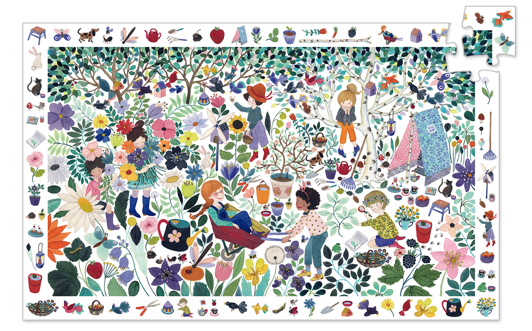 Rompecabezas Observación 100 Flores 100pz