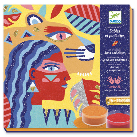 Set Manualidad c/Arena TOTEM ANIMAL