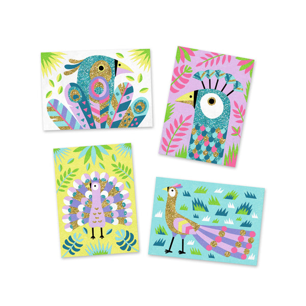 Set de Manualidad con Arena Pájaros Deslumbrantes