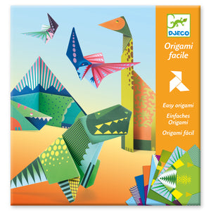 Papel de Origami Dinosaurios