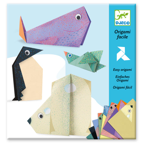 Papel de Origami Animales Polares
