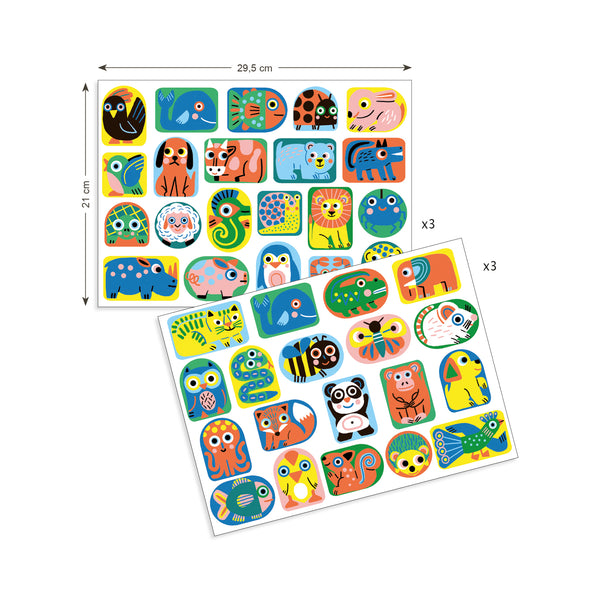 Stickers Grandes Todos en Formas