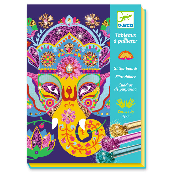 Set de Manualidad con Glitter Animales