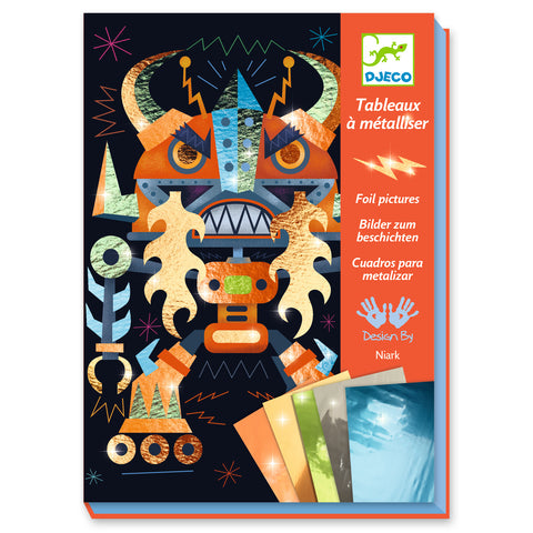 Set de Manualidad con Papel Robots