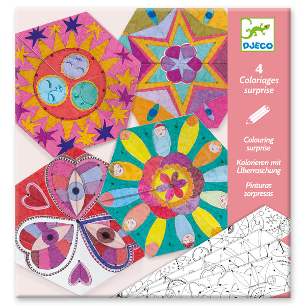 Papel para Colorear Mandalas Constelaciones