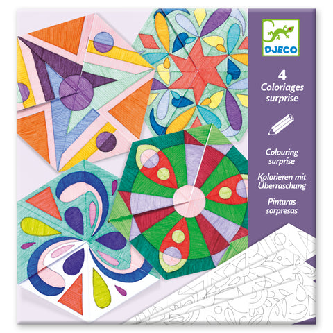 Papel para Colorear Mandalas Rosette