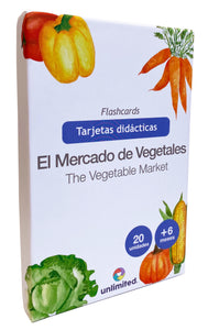 Flashcard Vegetales