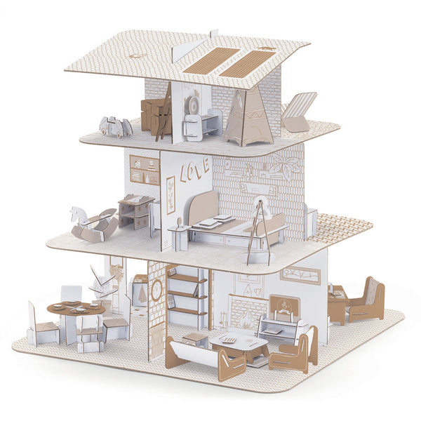 Manualidad - Crear Casa 3D