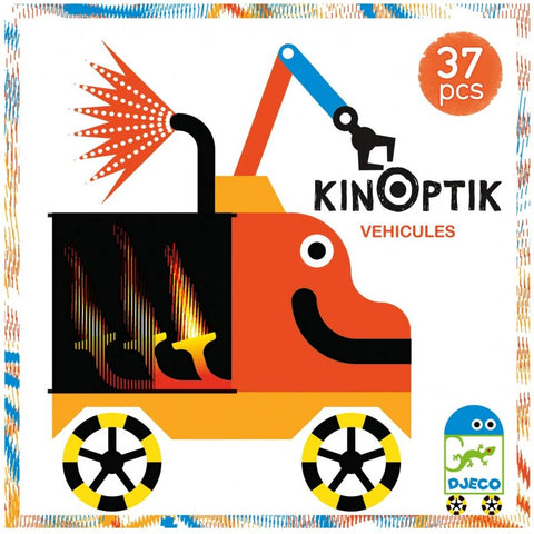 Juego Construcción Vehículos Kinoptik