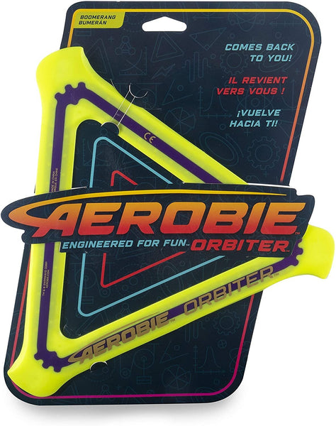 Aerobie Orbiter Boomerang Verde Limón