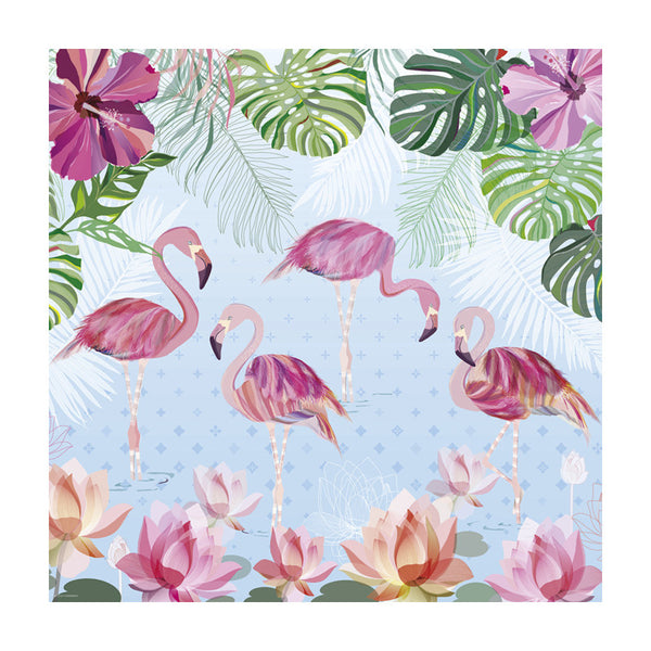 TURNOWSKY, Flamingo & Lilies 1000pz