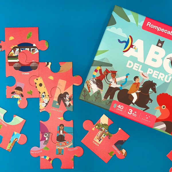 Rompecabezas ABC del Peru - 40 pzs