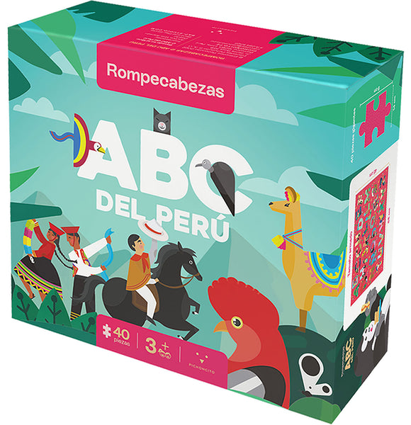 Rompecabezas ABC del Peru - 40 pzs
