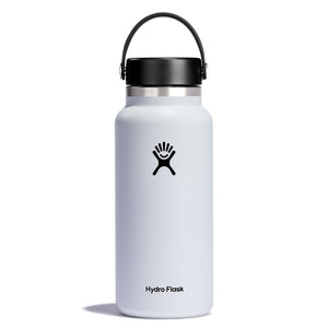 Hydroflask Wide Mouth w/Flex Cap 32 oz - Blanco